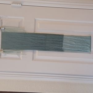 Teal Fringe Scarf